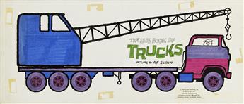 ART SEIDEN. The Cub Book of Trucks. [CHILDRENS / AUTOMOBILES / FIRE TRUCK]